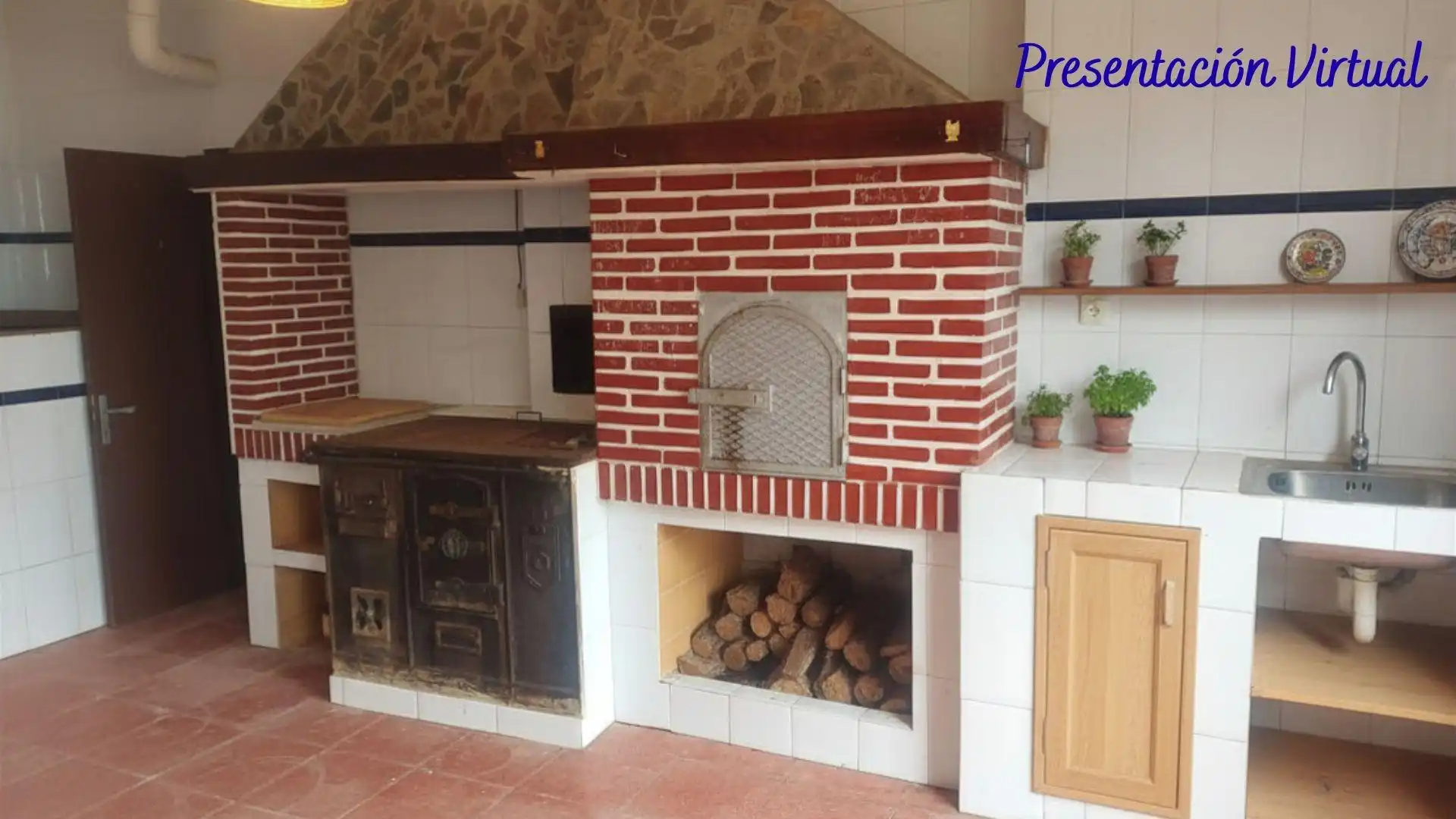 Cocina de Finca rústica en venta en El Rosario con Jardín privado, Terraza y Alarma