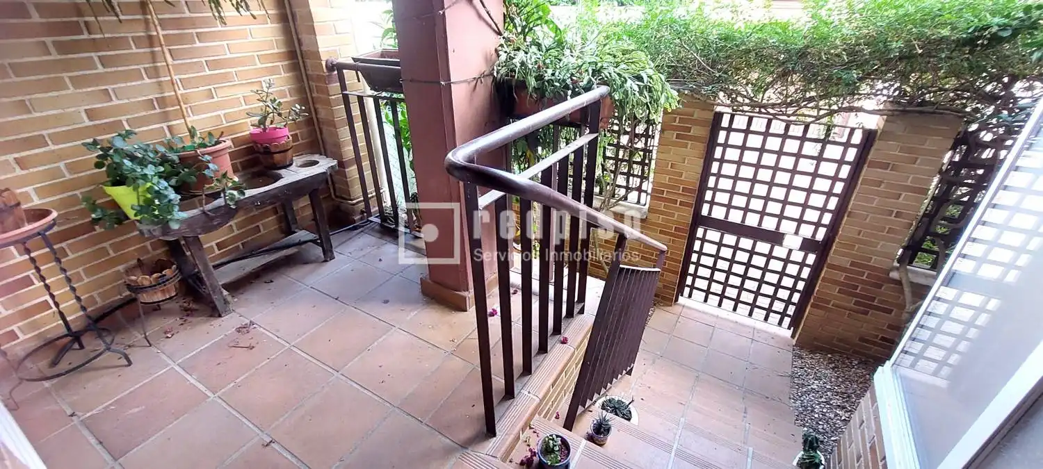 Balcony of Houses for sale in Talavera de la Reina  with Air Conditioner, Heating and Private garden