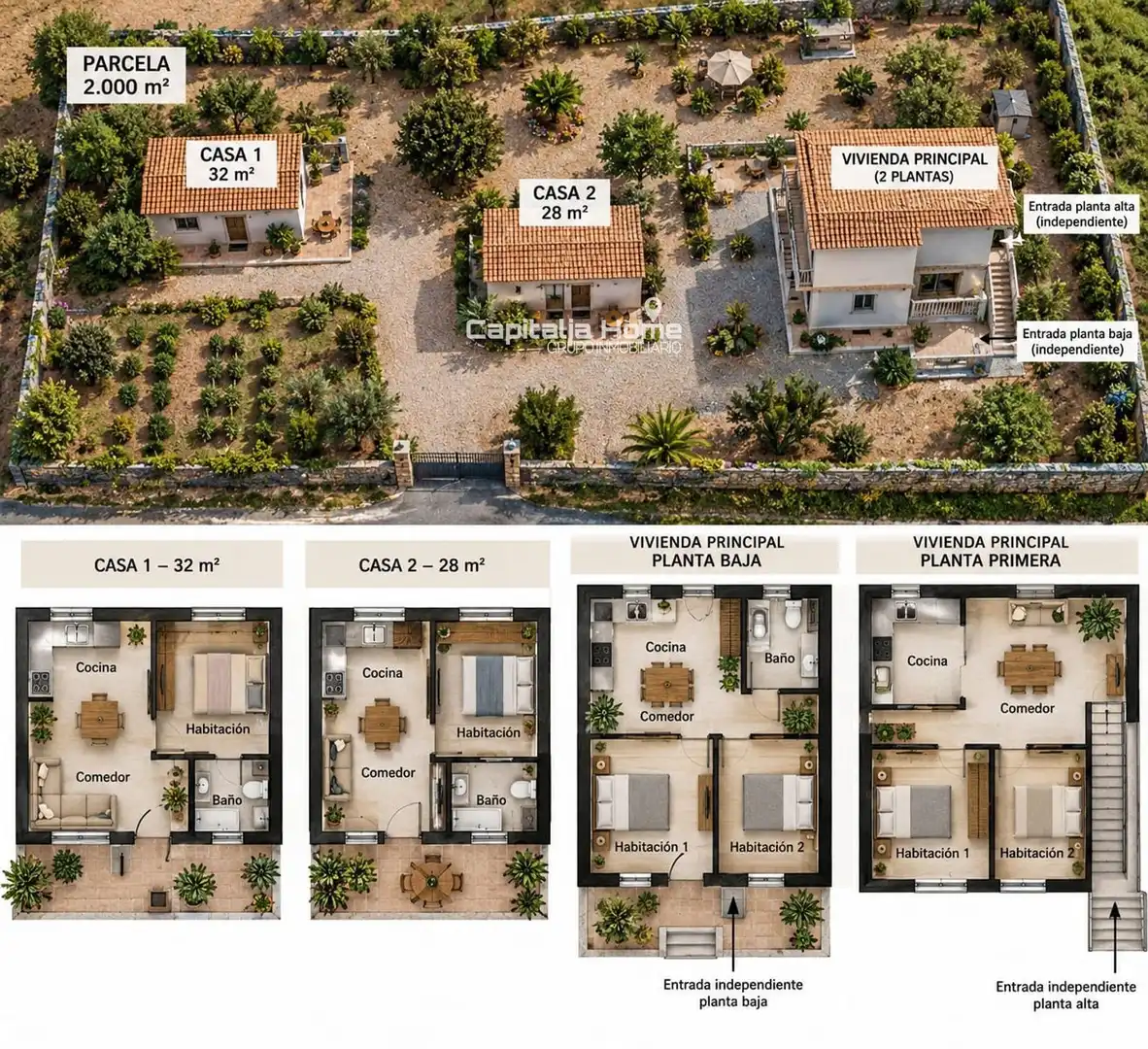 Houses for sale in Cañada, Alicante