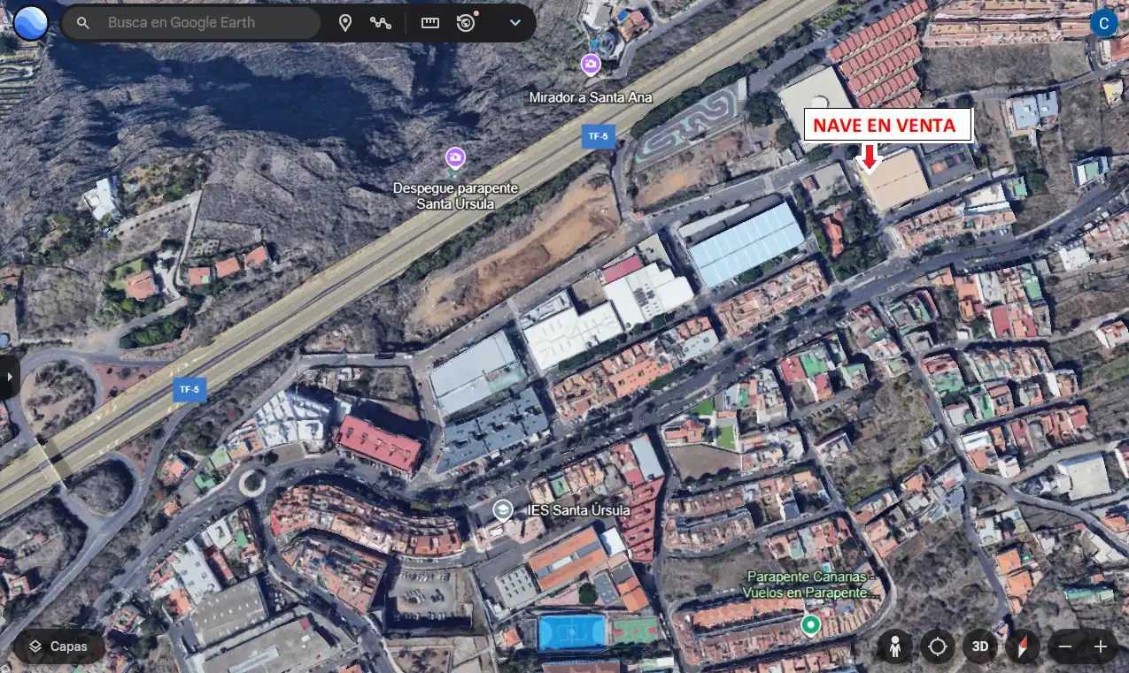 Exterior view of Industrial buildings for sale in Santa Úrsula