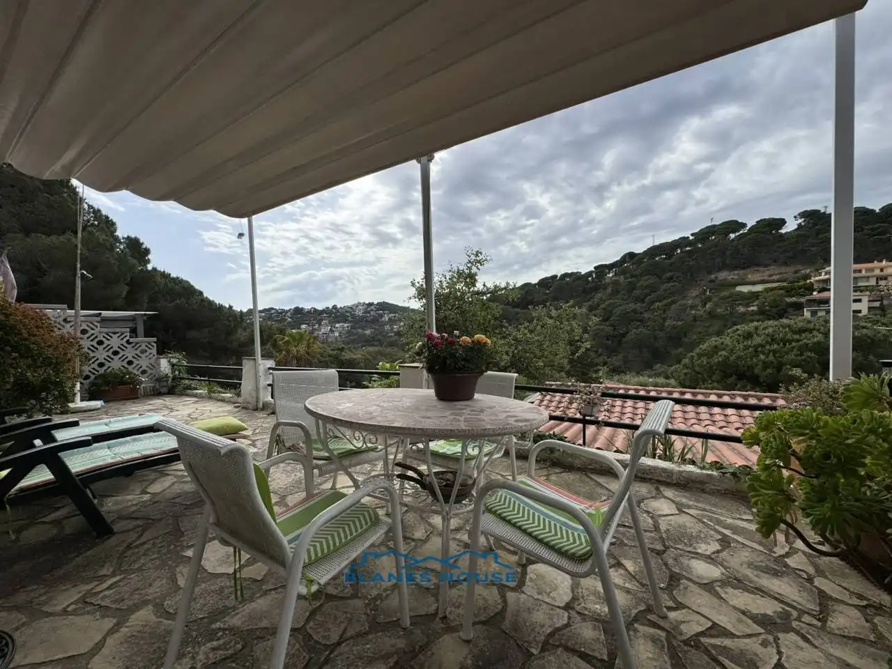Terrasse von Wohnung zum Verkauf in Lloret de Mar mit Klimaanlage und Terrasse