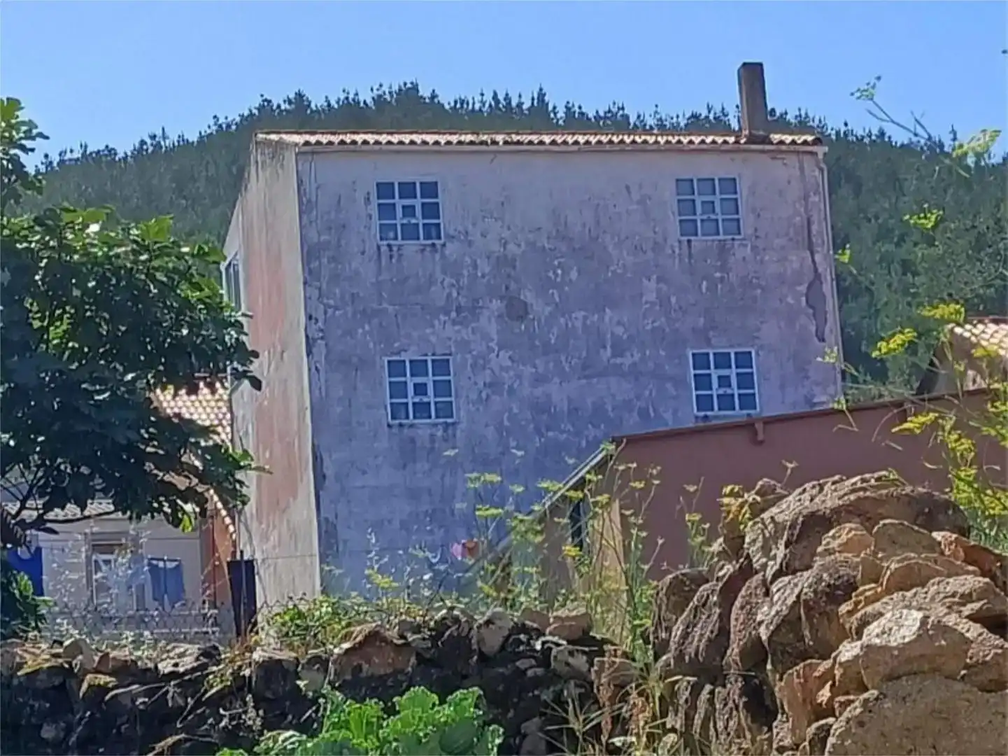 Vista exterior de Casa o chalet en venta en Camariñas con Parquet y Amueblado