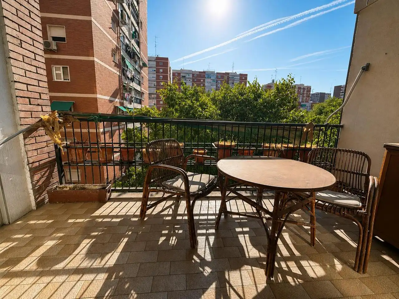 Terraza de Piso en venta en Madrid con Parquet y Terraza