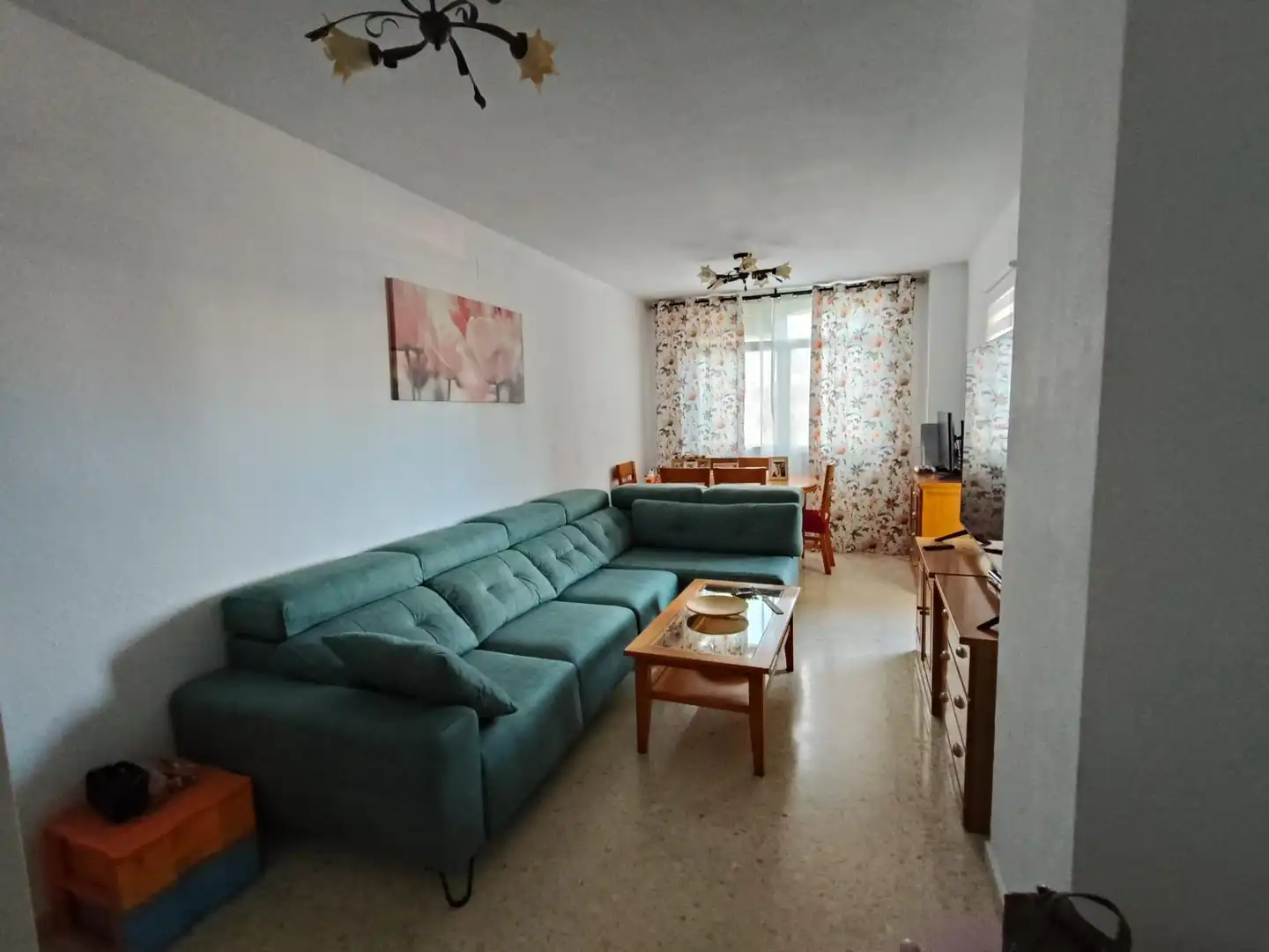 Sala de estar de Piso en venta en El Pinillo 