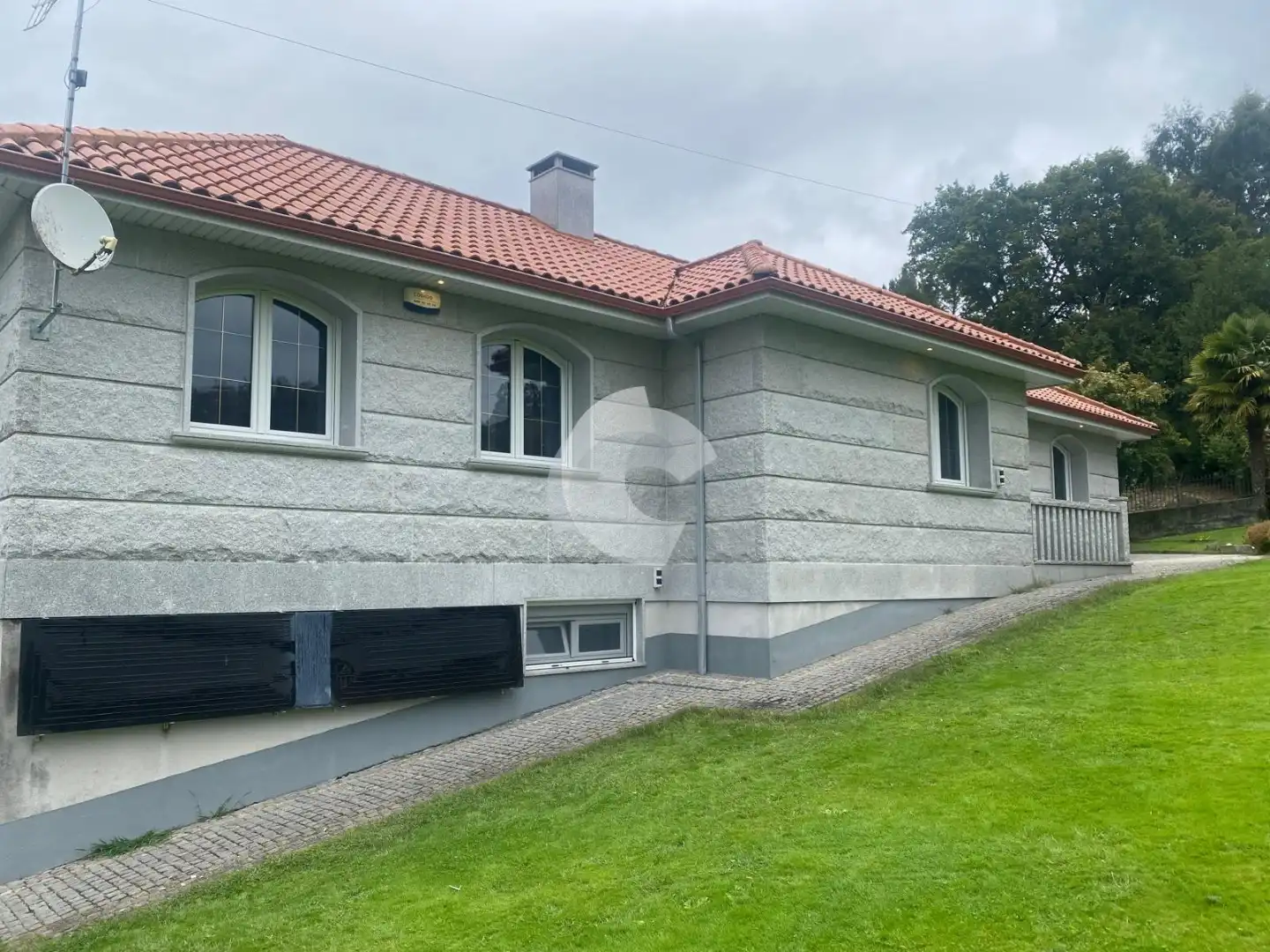Vista exterior de Casa o chalet en venta en Xunqueira de Ambía con Calefacción, Jardín privado y Terraza