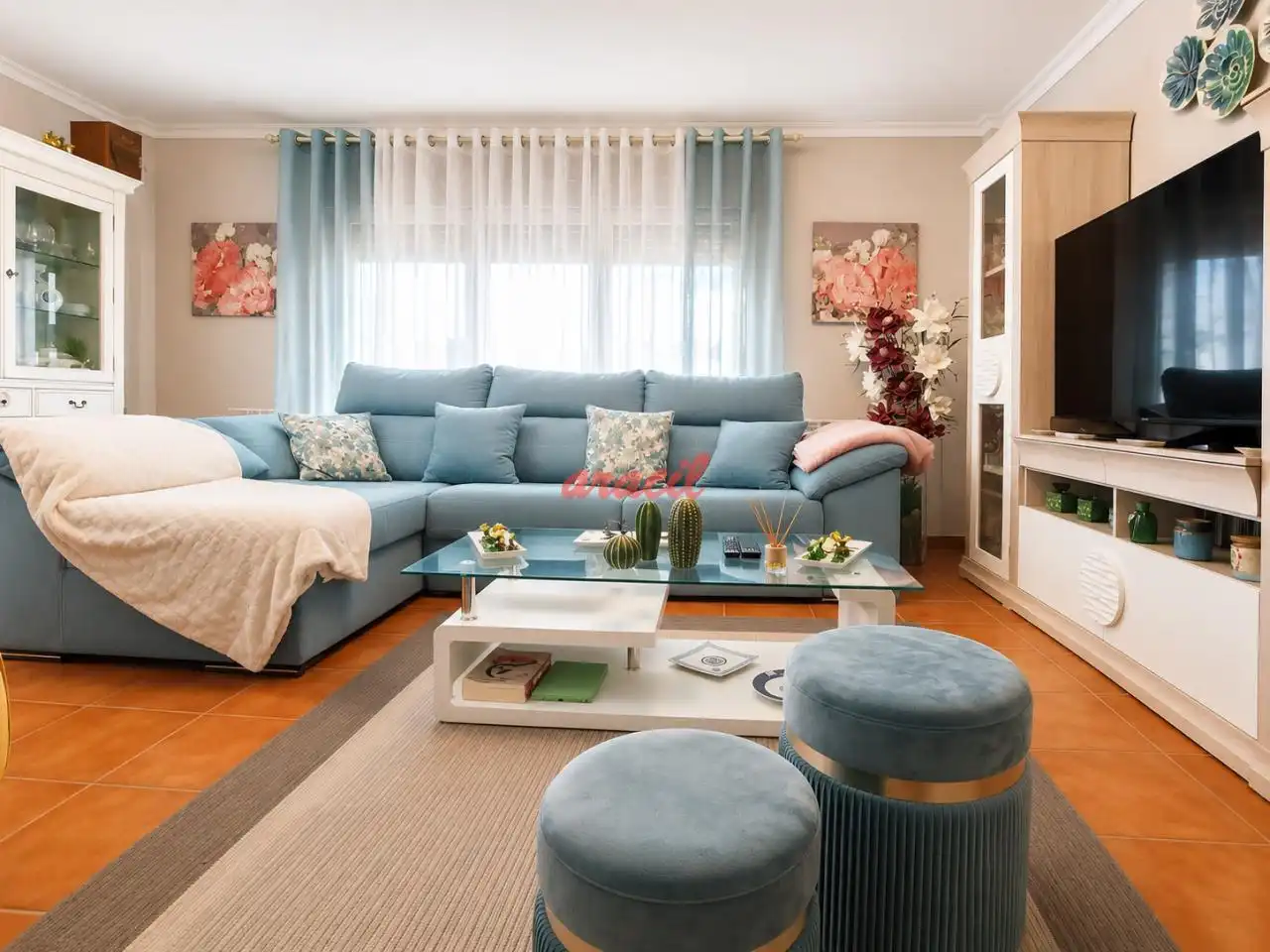 Sala de estar de Casa o chalet en venta en O Pereiro de Aguiar  con Calefacción, Jardín privado y Trastero