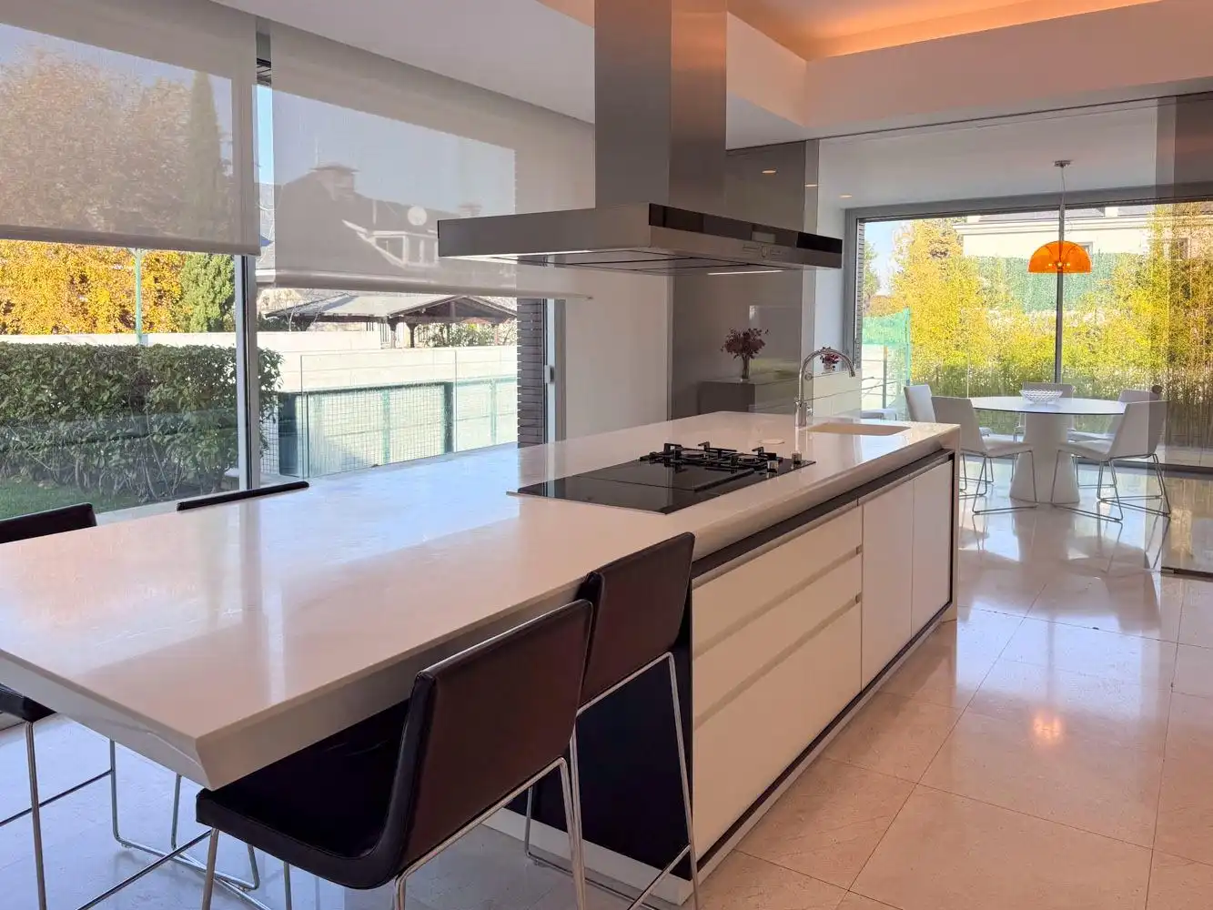 Kitchen of Houses for sale in Madrid  with Air Conditioner, Heating and Private garden