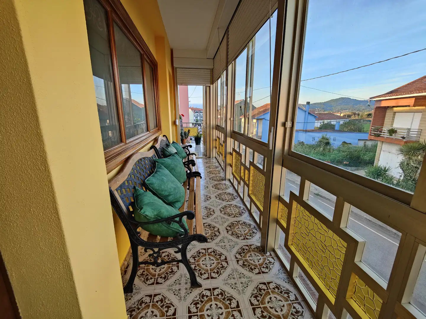 Terrassa de Casa o xalet en venda en Rianxo amb Calefacció, Jardí privat i Moblat