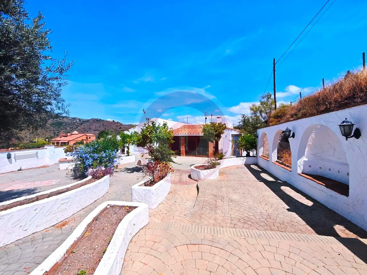 Exterior view of Houses for sale in Viñuela  with Private garden, Terrace and Swimming Pool