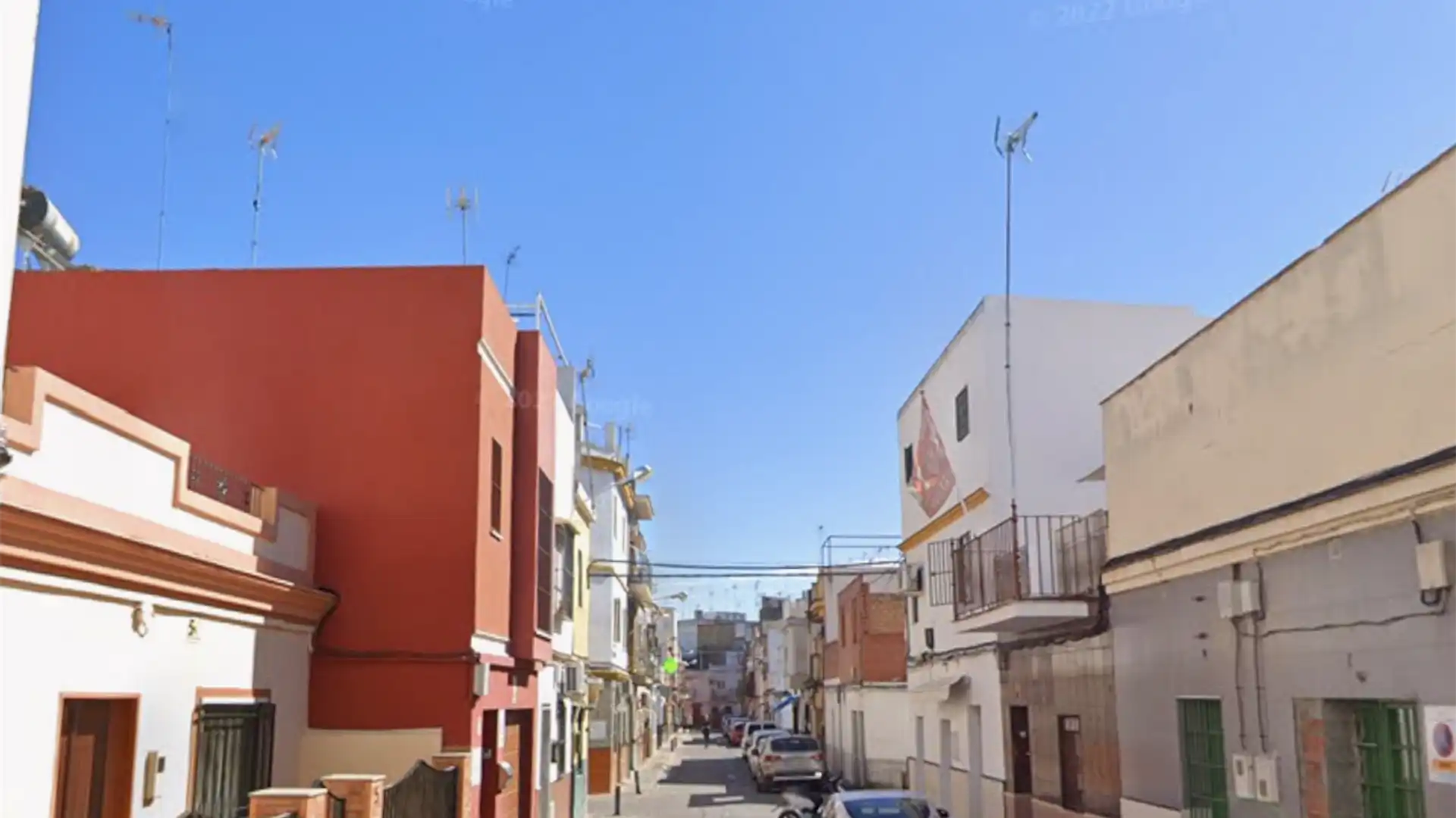 Vista exterior de Piso en venta en  Sevilla Capital