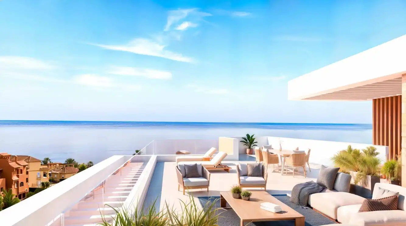 Penthouse with pool for sale in Costa Natura