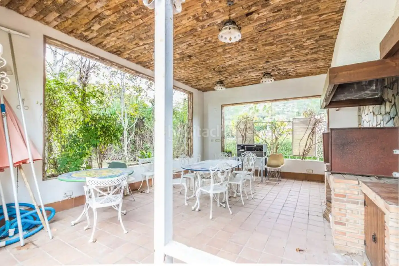 Terraza de Casa o chalet en venta en El Genovés con Aire acondicionado, Jardín privado y Terraza