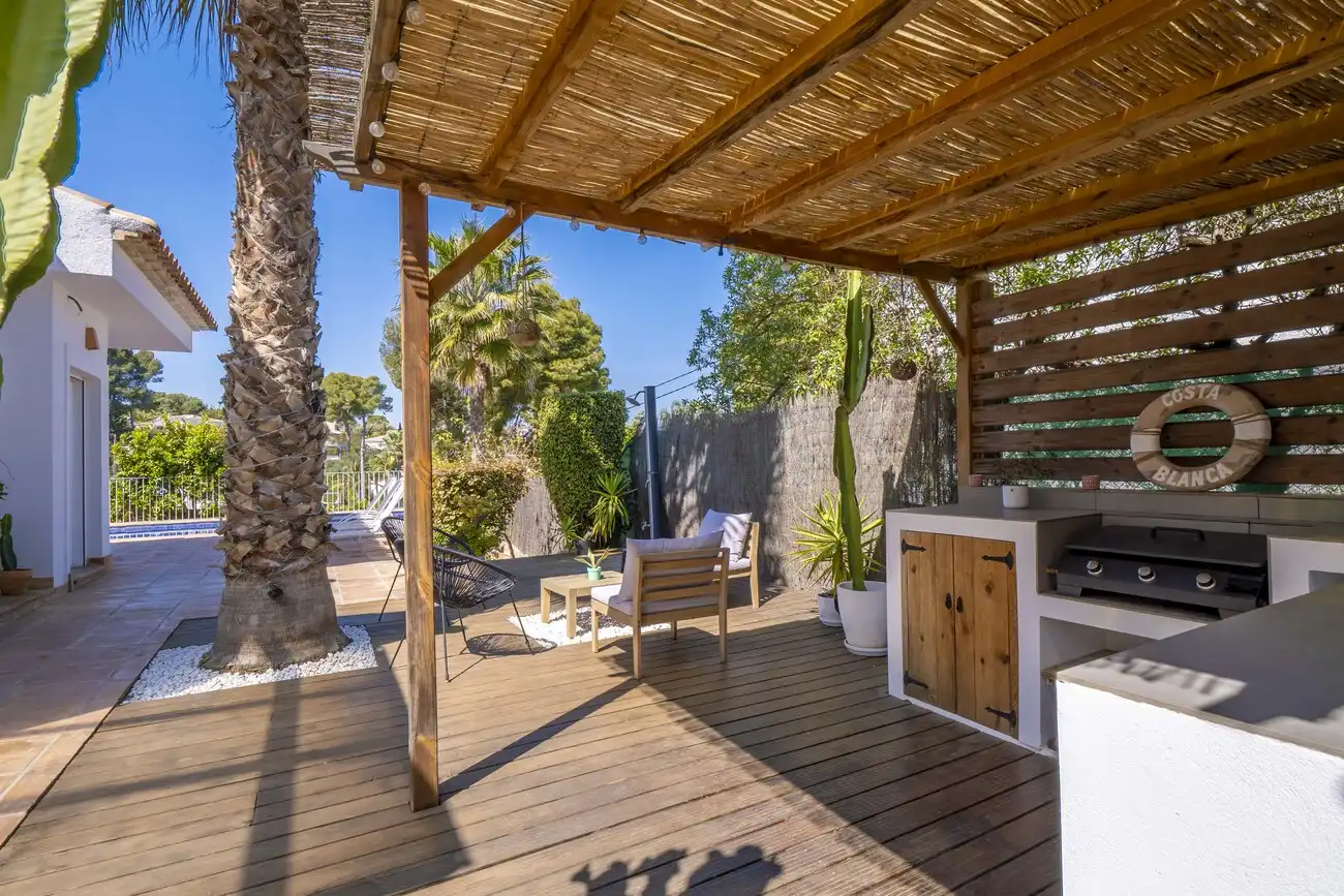 Terraza de Casa o chalet en venta en Jávea / Xàbia con Piscina