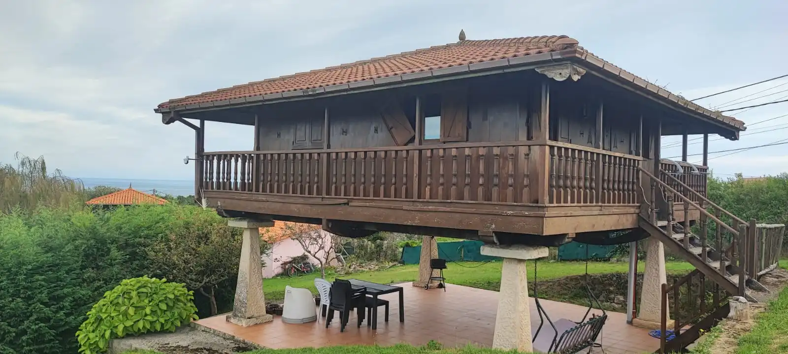 Außenansicht von Country house zum Verkauf in Llanes mit Heizung, Privatgarten und Terrasse