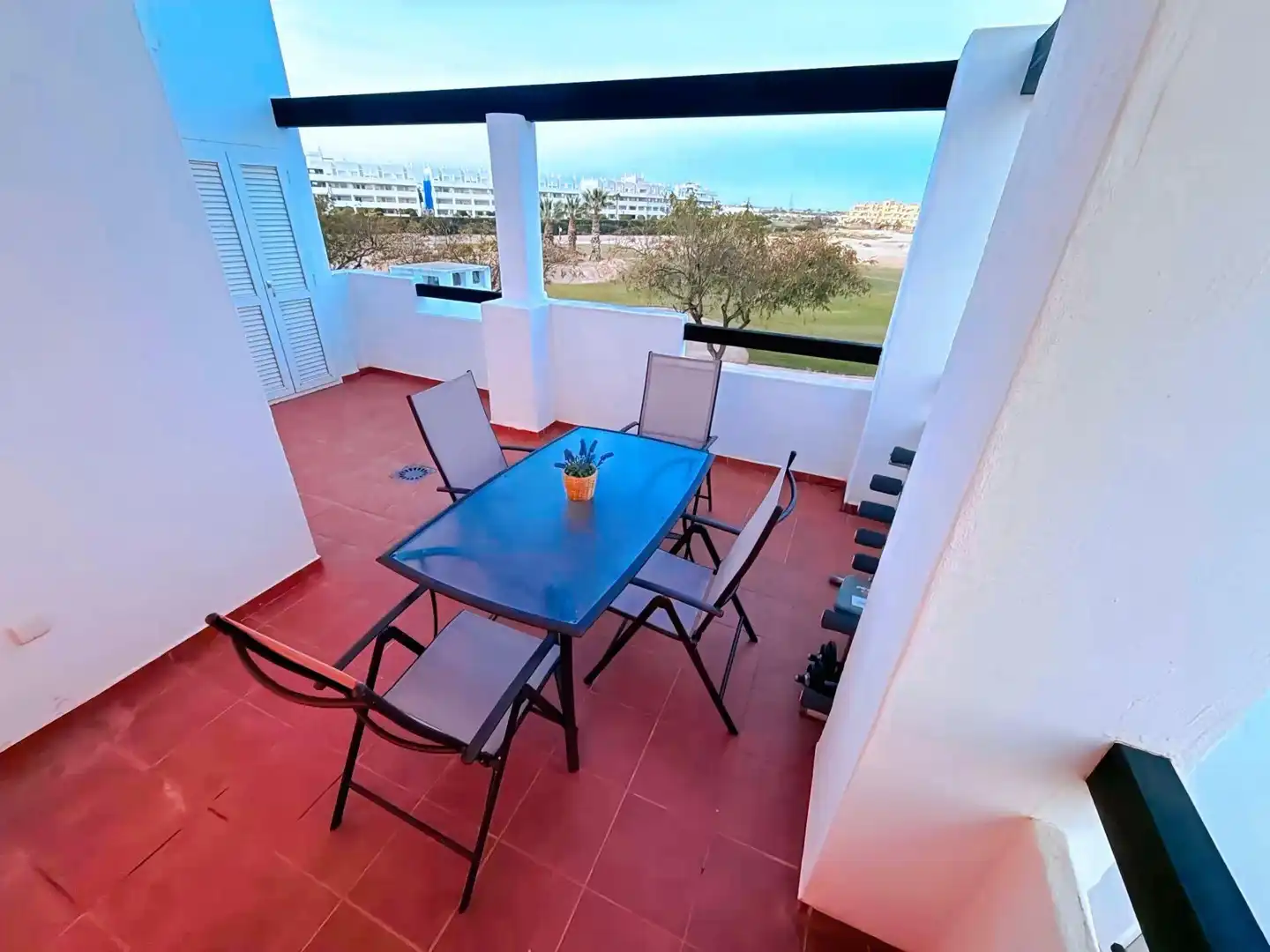Terrace of Flat for rent in Torre-Pacheco  with Air Conditioner, Heating and Terrace