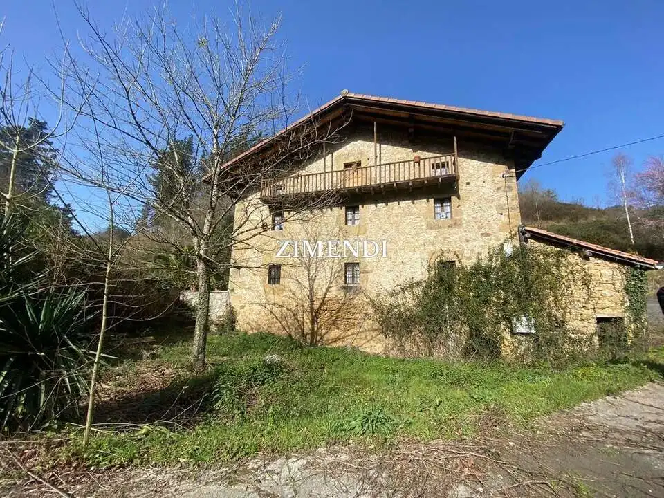 Vista exterior de Finca rústica en venda en Mallabia