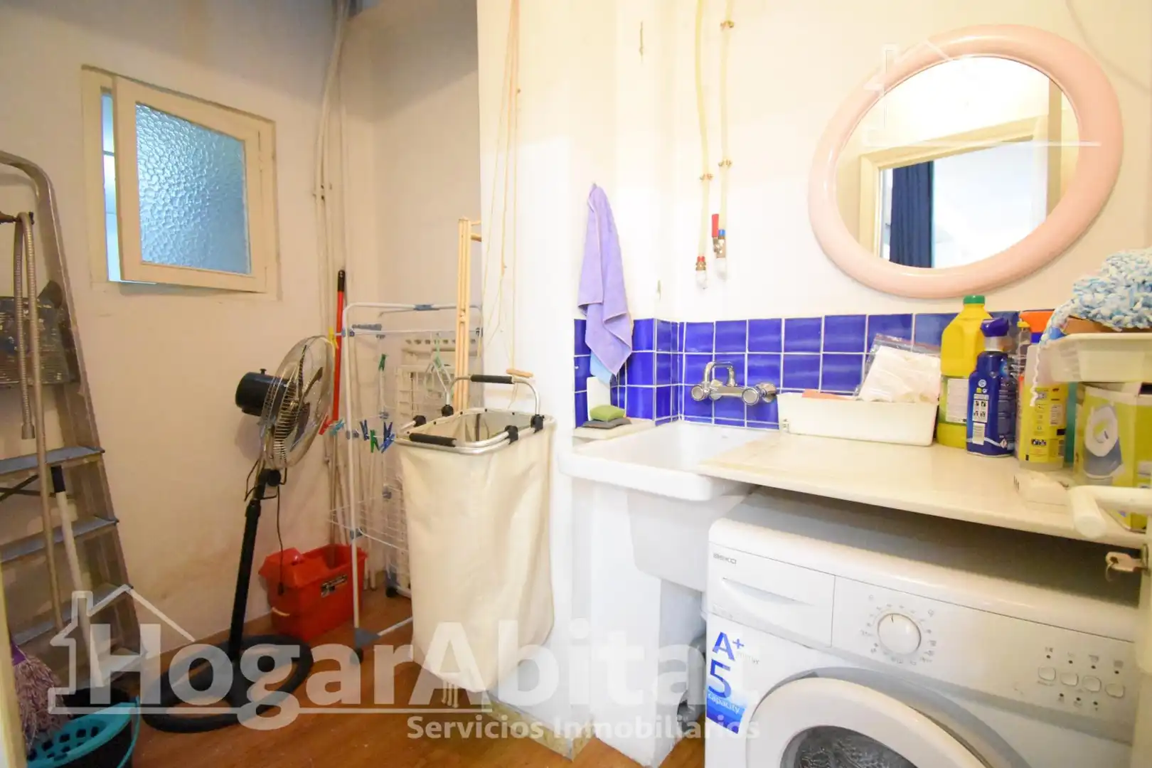 Schlafzimmer von Wohnung zum Verkauf in Oliva mit Klimaanlage, Heizung und Parkett