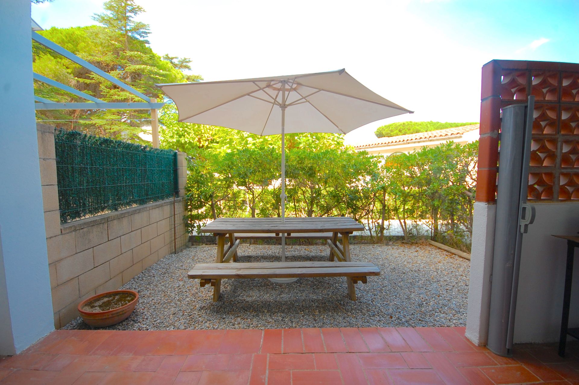 Jardí de Apartament en venda en L'Escala amb Jardí privat, Terrassa i Moblat