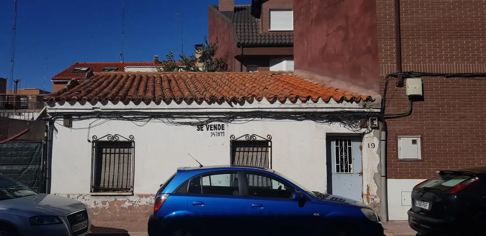 Vista exterior de Casa adosada en venda en Alcalá de Henares