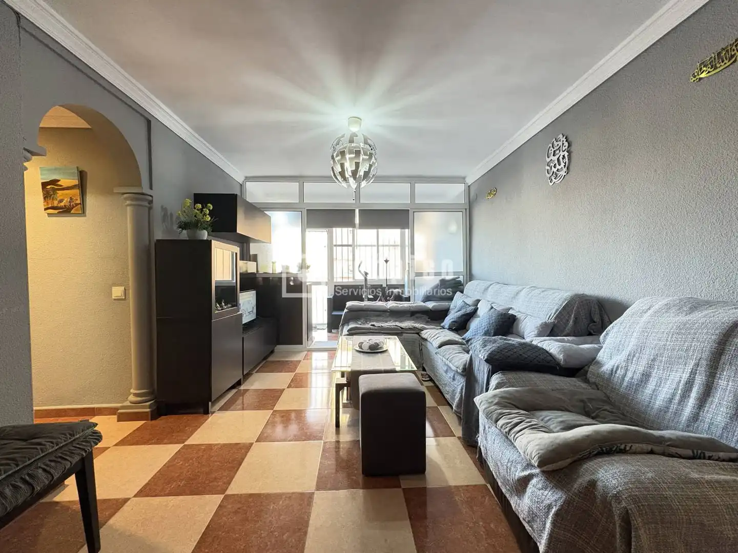 Sala d'estar de Pis en venda en Málaga