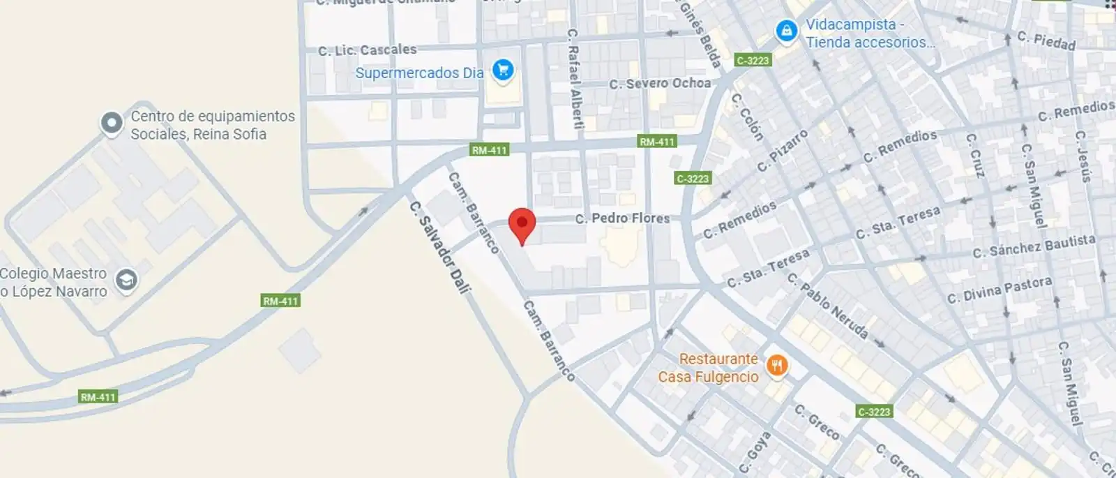Vista exterior de Piso en venta en Fortuna