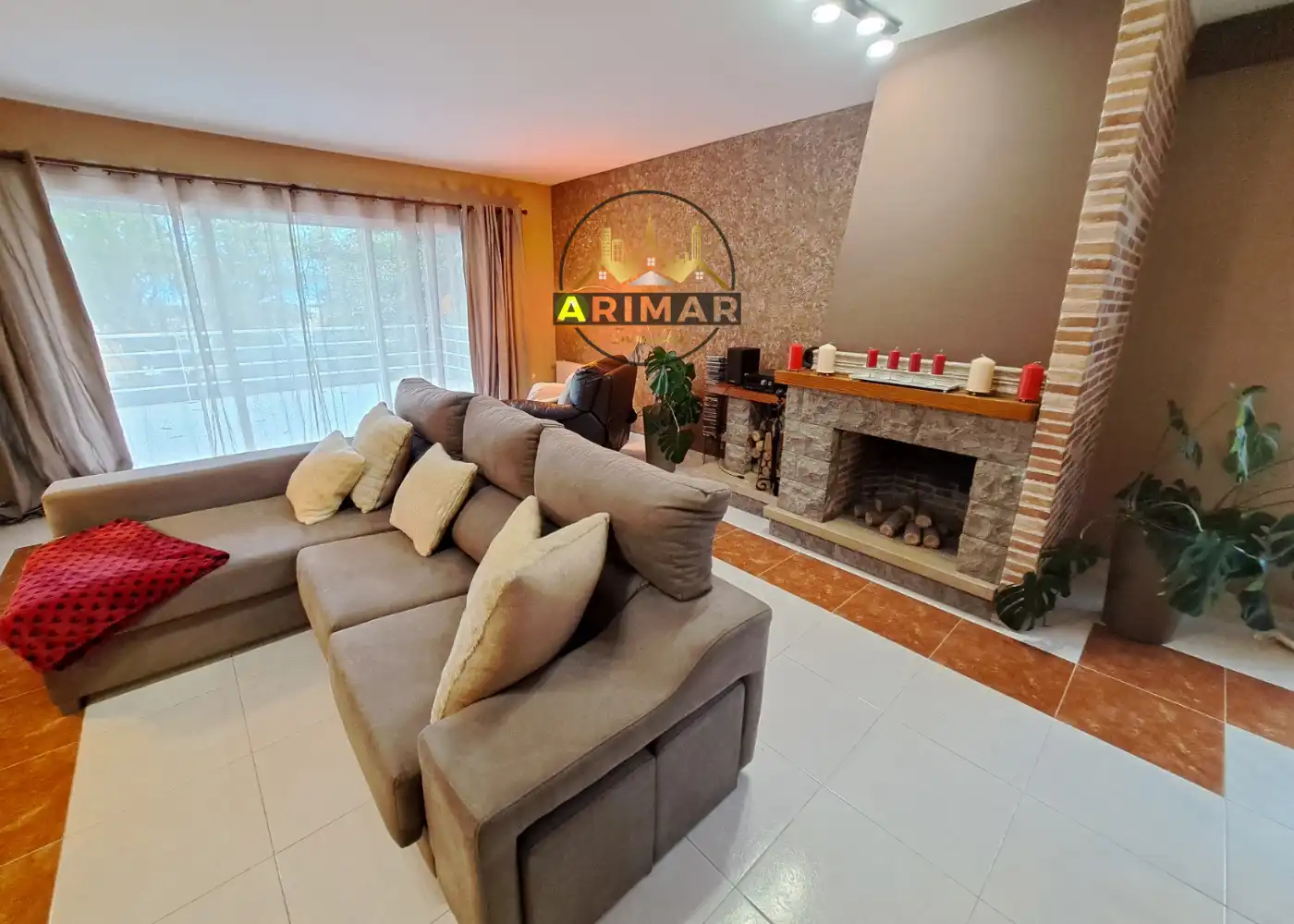Wohnzimmer von Haus oder Chalet zum Verkauf in Borriol mit Heizung, Privatgarten und Terrasse