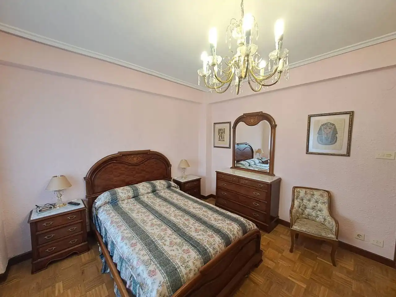 Bedroom of Flat for sale in Burgos  with Heating and Terrace