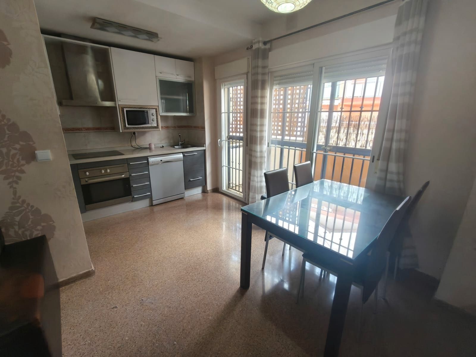 Kitchen of Flat for sale in Las Gabias  with Air Conditioner, Heating and Furnished