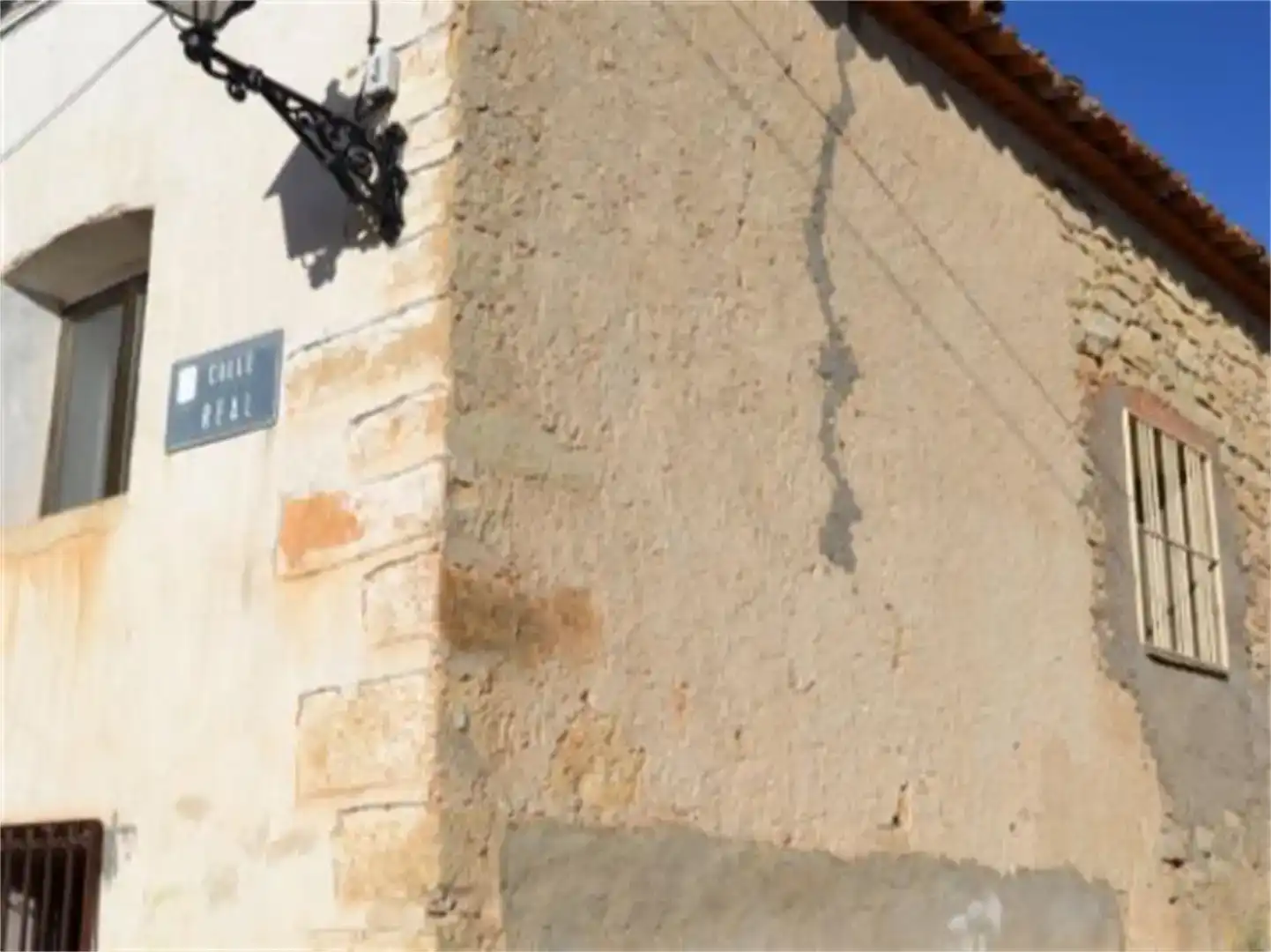 Vista exterior de Casa adosada en venda en Abánades