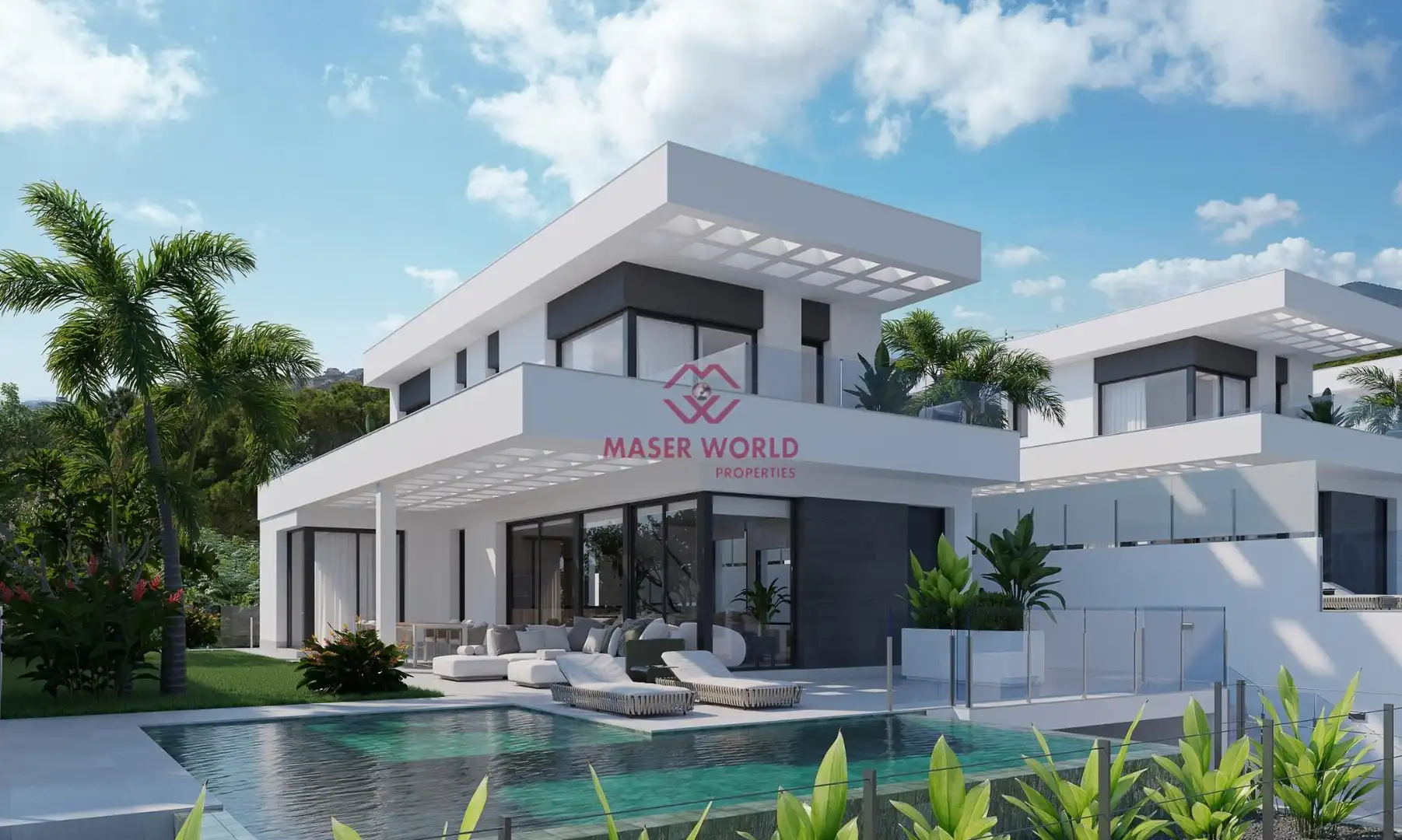 Villa mit Pool zum Verkauf in Golf Bahía