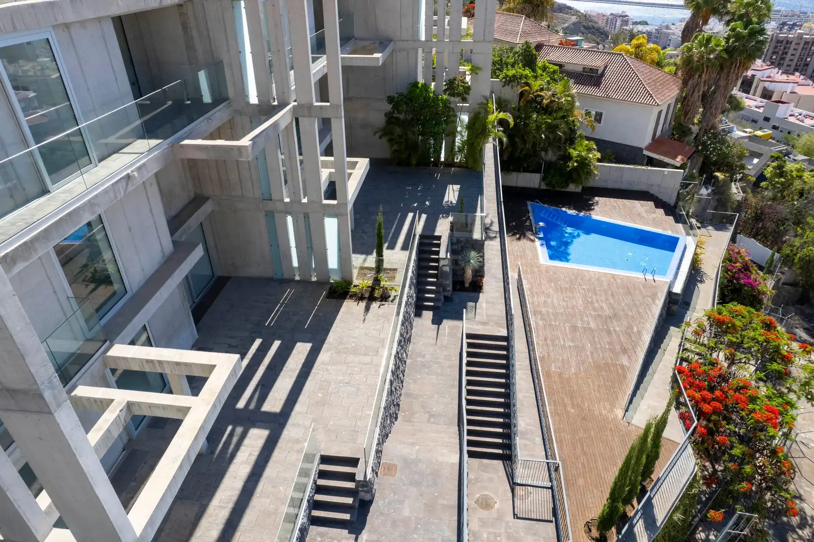 Terrasse von Wohnung zum Verkauf in Santa Cruz de Tenerife mit Privatgarten und Terrasse