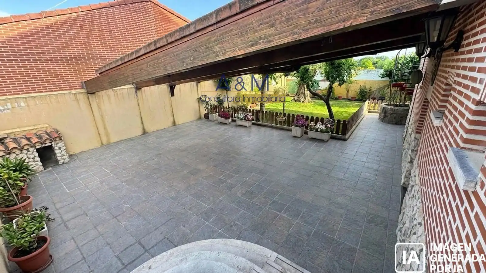 Terrace of Houses for sale in Santovenia de Pisuerga  with Air Conditioner, Heating and Terrace