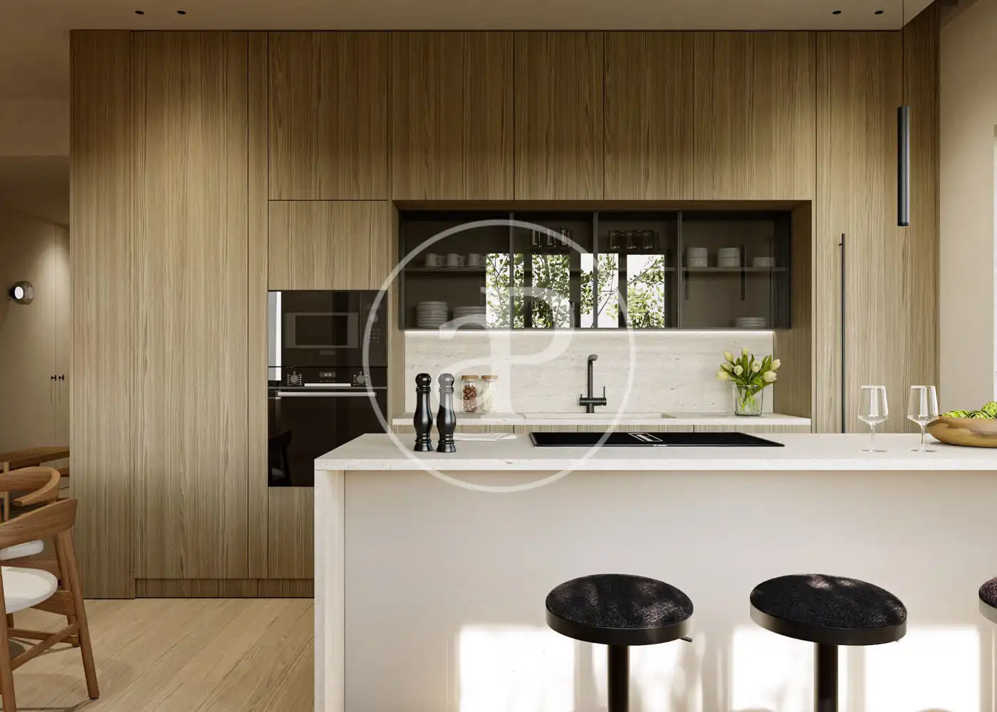 Cocina de Piso en venta en Madrid con Aire acondicionado, Calefacción y Amueblado