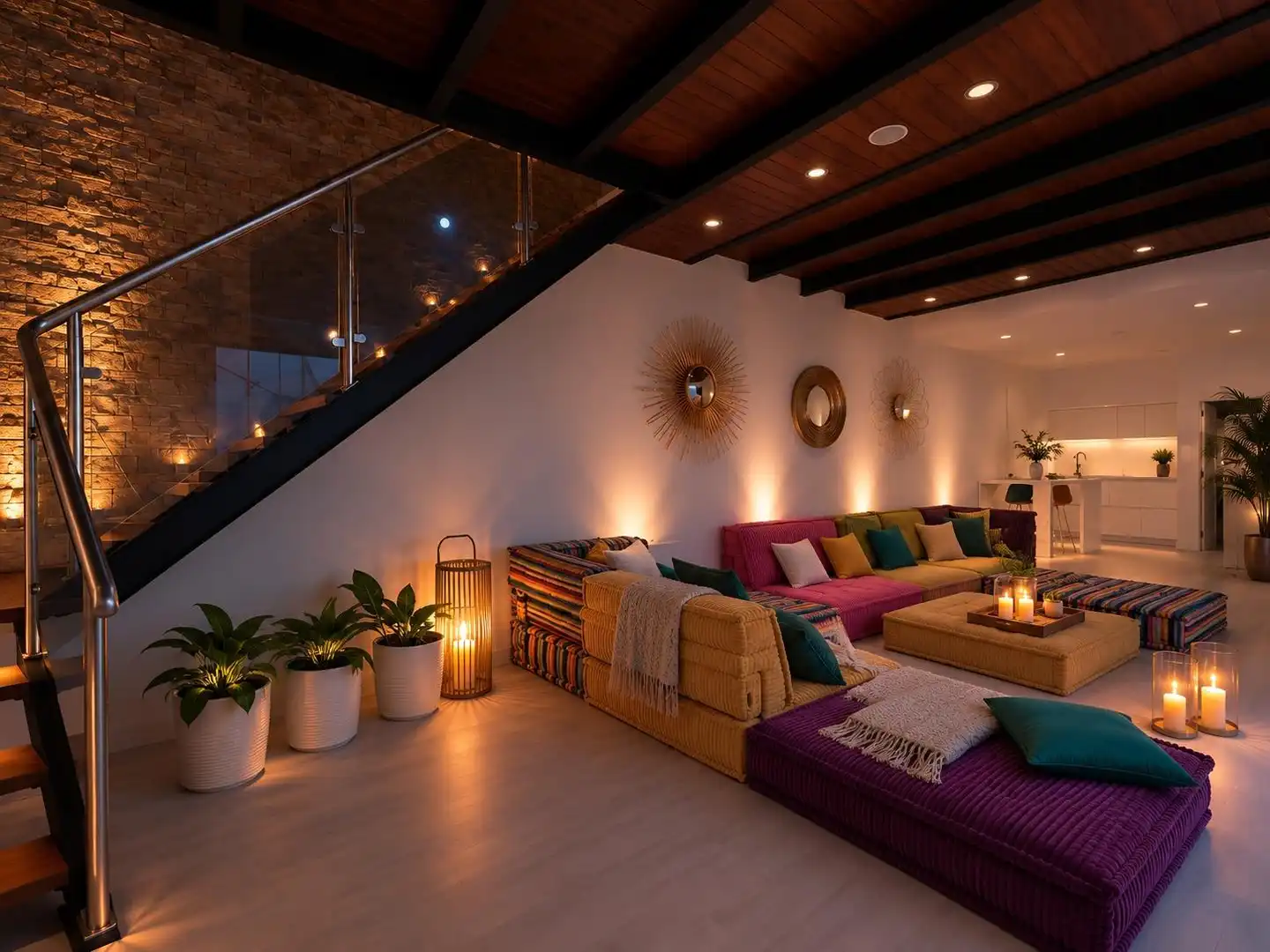 Sala d'estar de Casa adosada en venda en Las Palmas de Gran Canaria amb Jardí privat, Terrassa i Traster