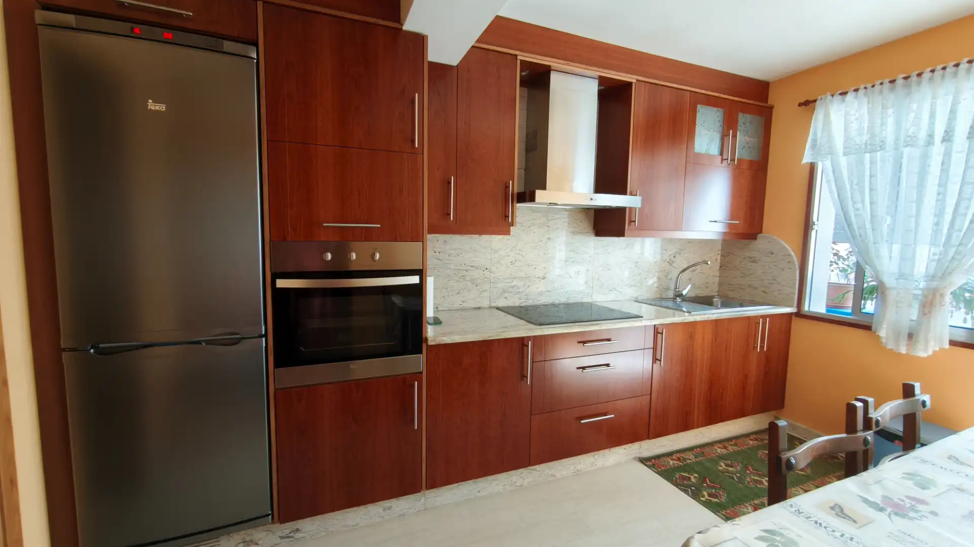 Kitchen of Flat for sale in Narón  with Heating, Terrace and Storage room