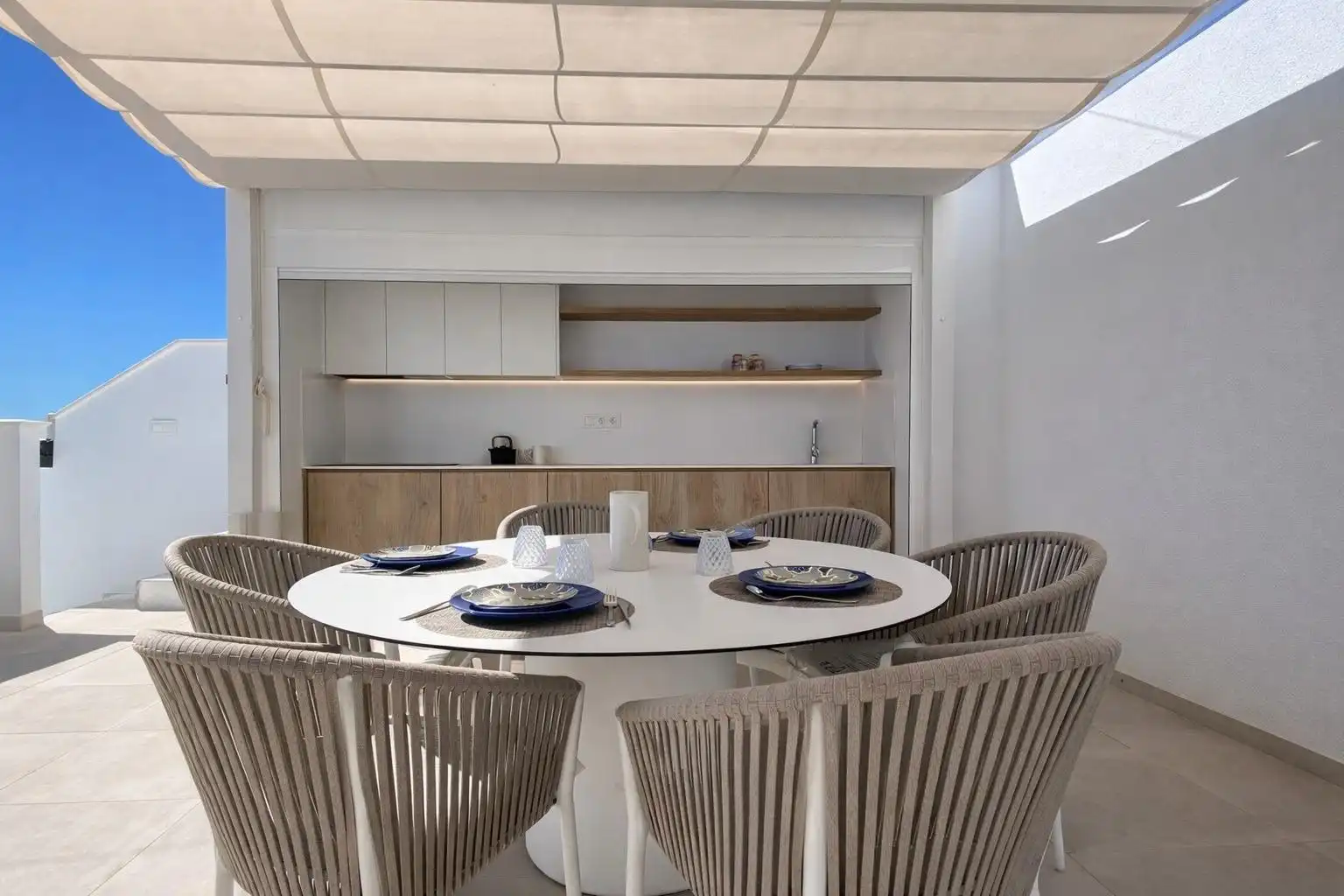 Comedor de Piso en venta en Pilar de la Horadada con Jardín privado, Terraza y Trastero