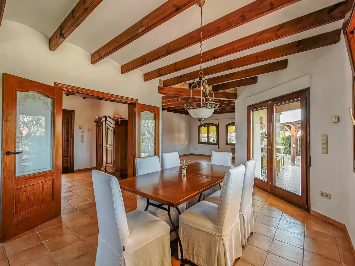 Dining room of Houses for sale in Dénia  with Air Conditioner, Heating and Private garden