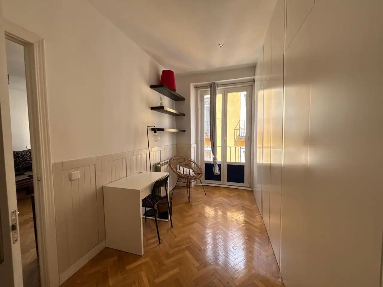 Habitación de Piso de alquiler en Madrid con Aire acondicionado, Terraza y Amueblado
