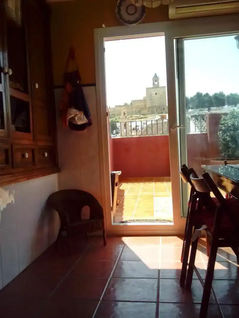 Terraza de Piso de alquiler en Antequera con Aire acondicionado