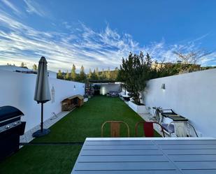 Terrasse von Einfamilien-Reihenhaus zum verkauf in Torrelavit mit Klimaanlage und Terrasse