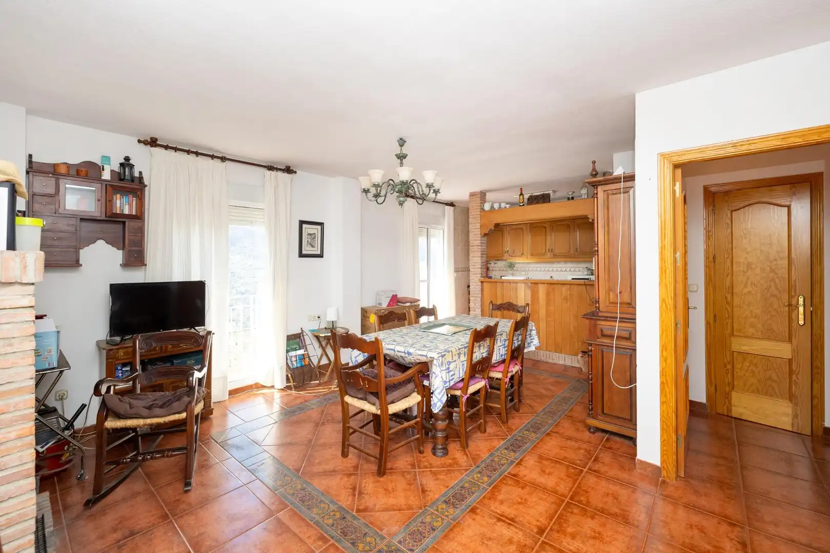 Comedor de Casa o chalet en venta en Güéjar Sierra con Jardín privado, Trastero y Piscina