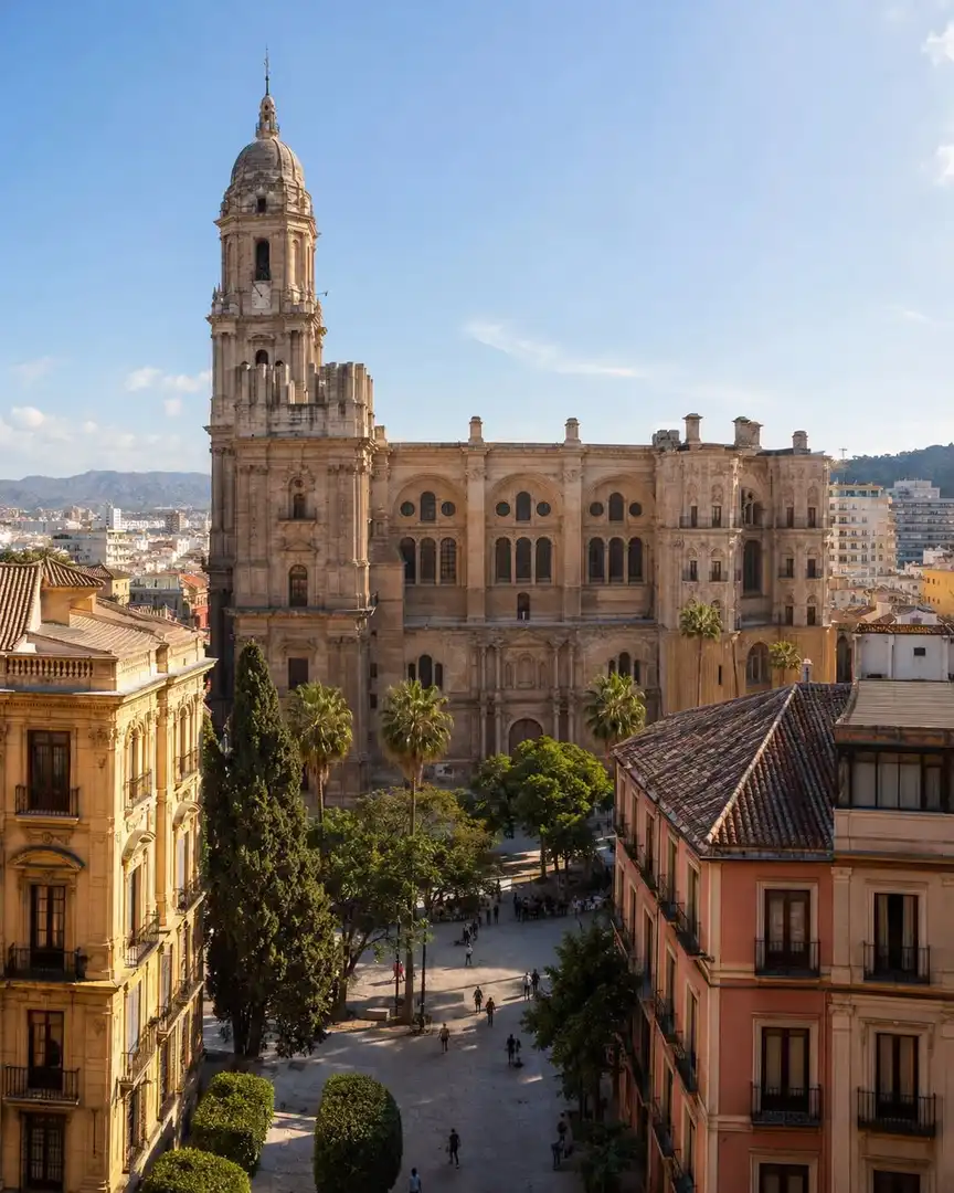 Vista exterior de Edificio en venta en Málaga