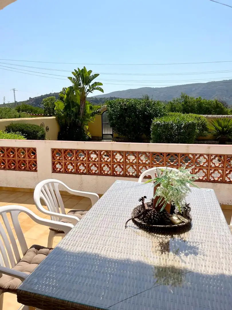 Terrassa de Casa o xalet en venda en Benidoleig amb Terrassa, Traster i Piscina