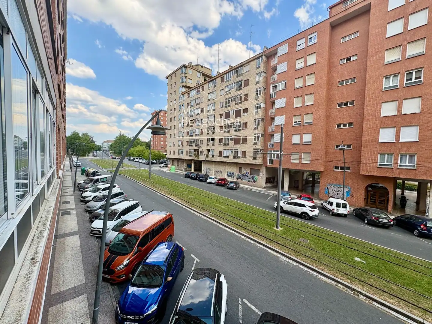 Vista exterior de Piso en venta en Vitoria - Gasteiz con Calefacción y Terraza