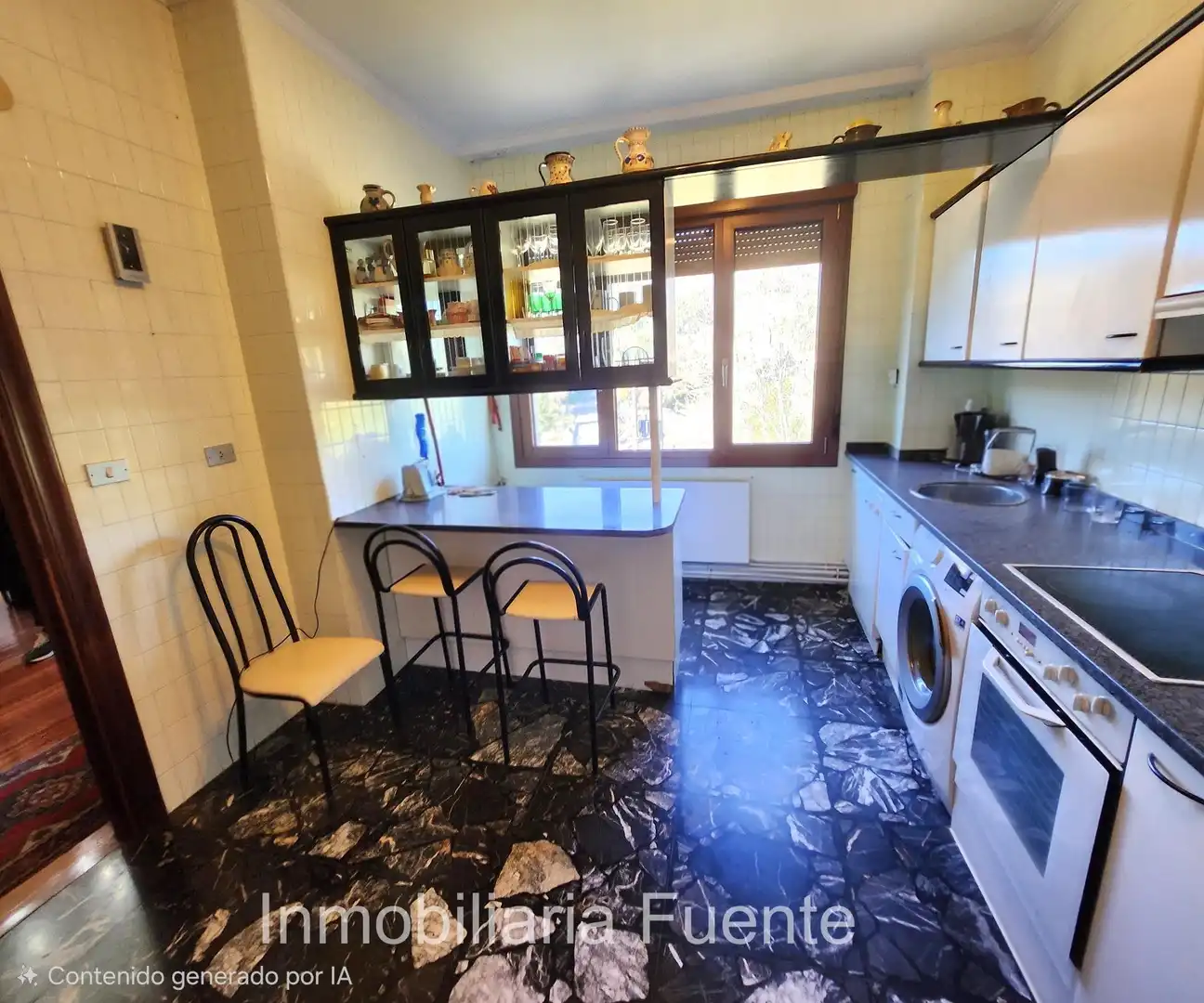 Cocina de Casa o chalet en venta en Zalla  con Calefacción, Jardín privado y Terraza
