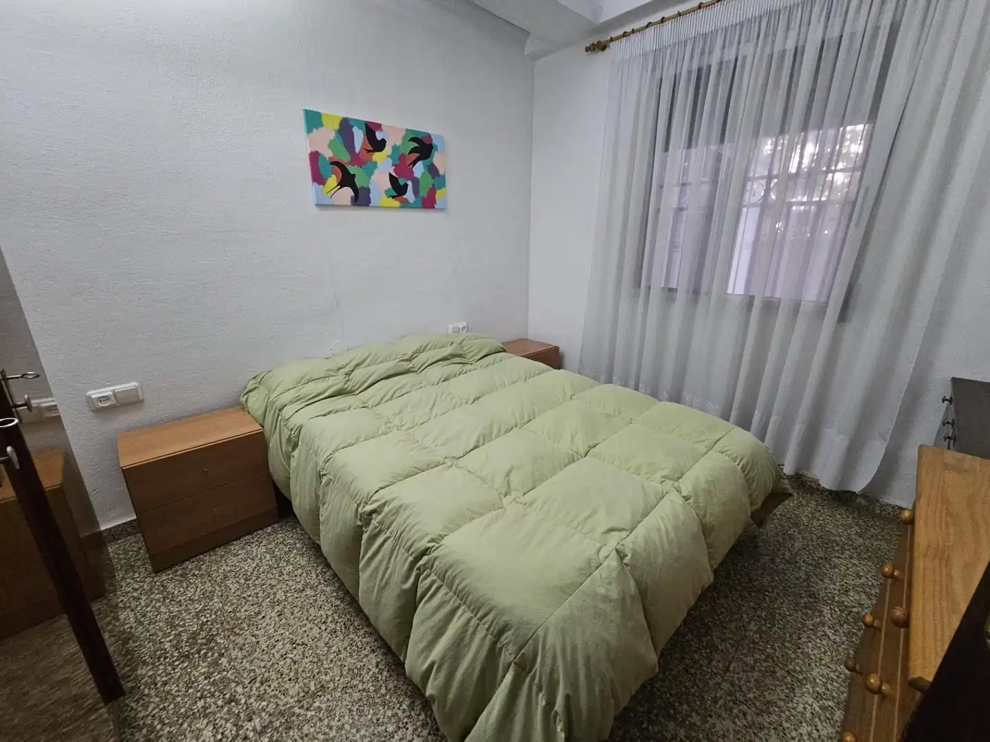 Dormitori de Casa adosada en venda en Sueca amb Aire condicionat, Terrassa i Moblat