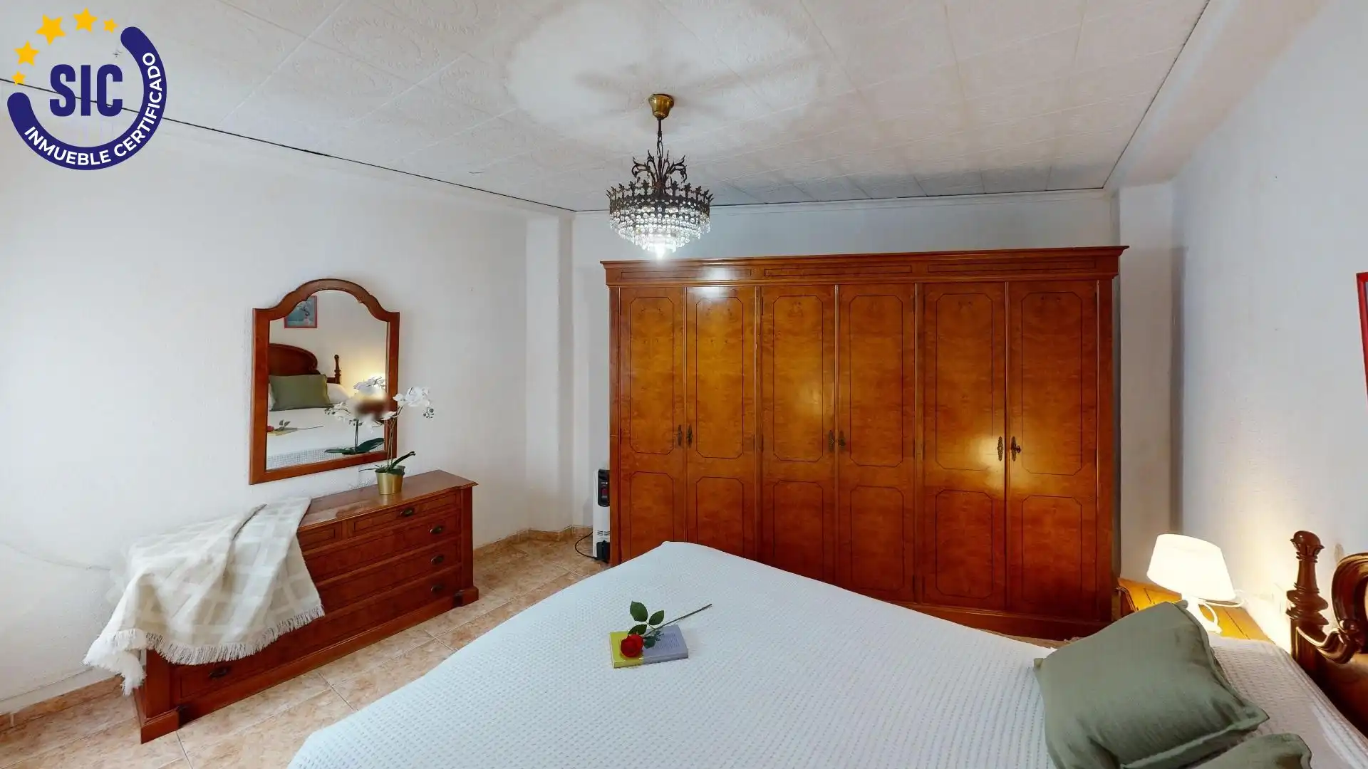 Schlafzimmer von Wohnung zum Verkauf in Castellón de la Plana / Castelló de la Plana mit Möbliert