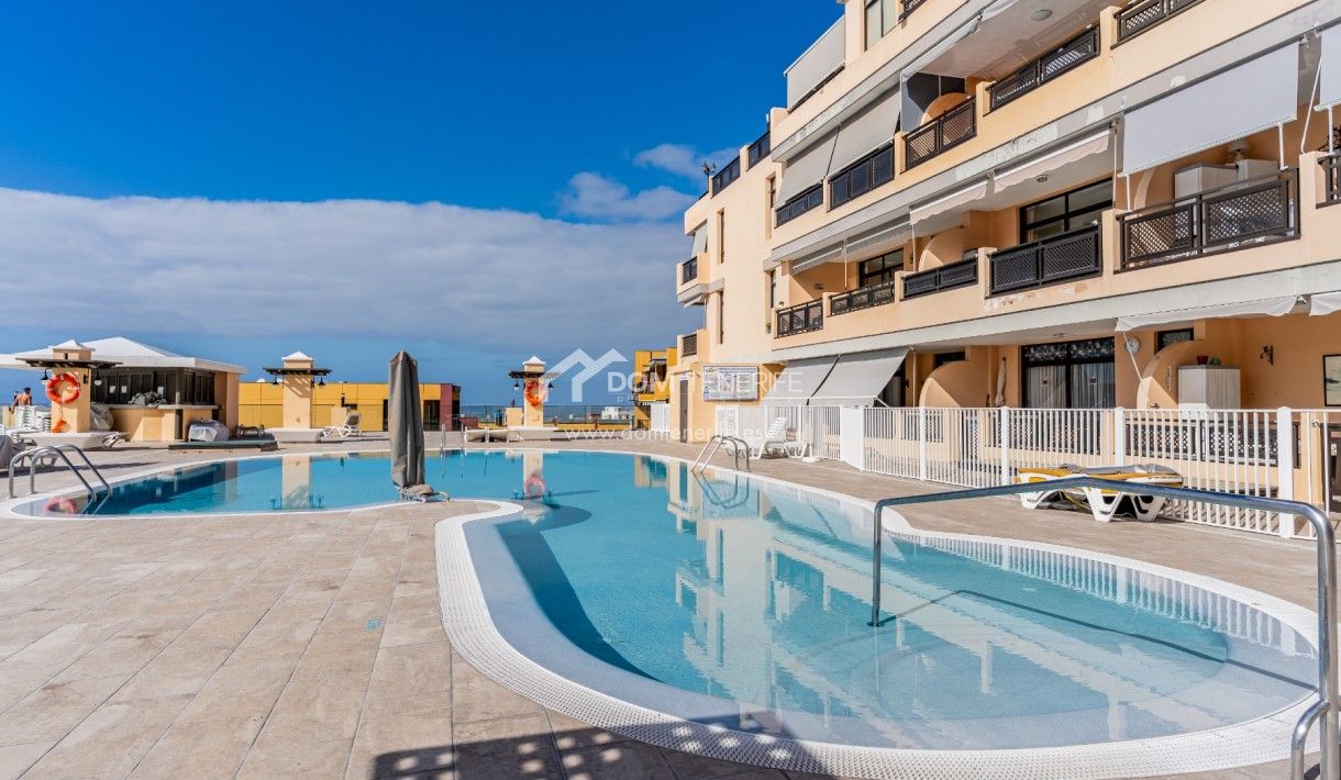 Swimming pool of Flat for sale in Santiago del Teide  with Terrace, Swimming Pool and Furnished