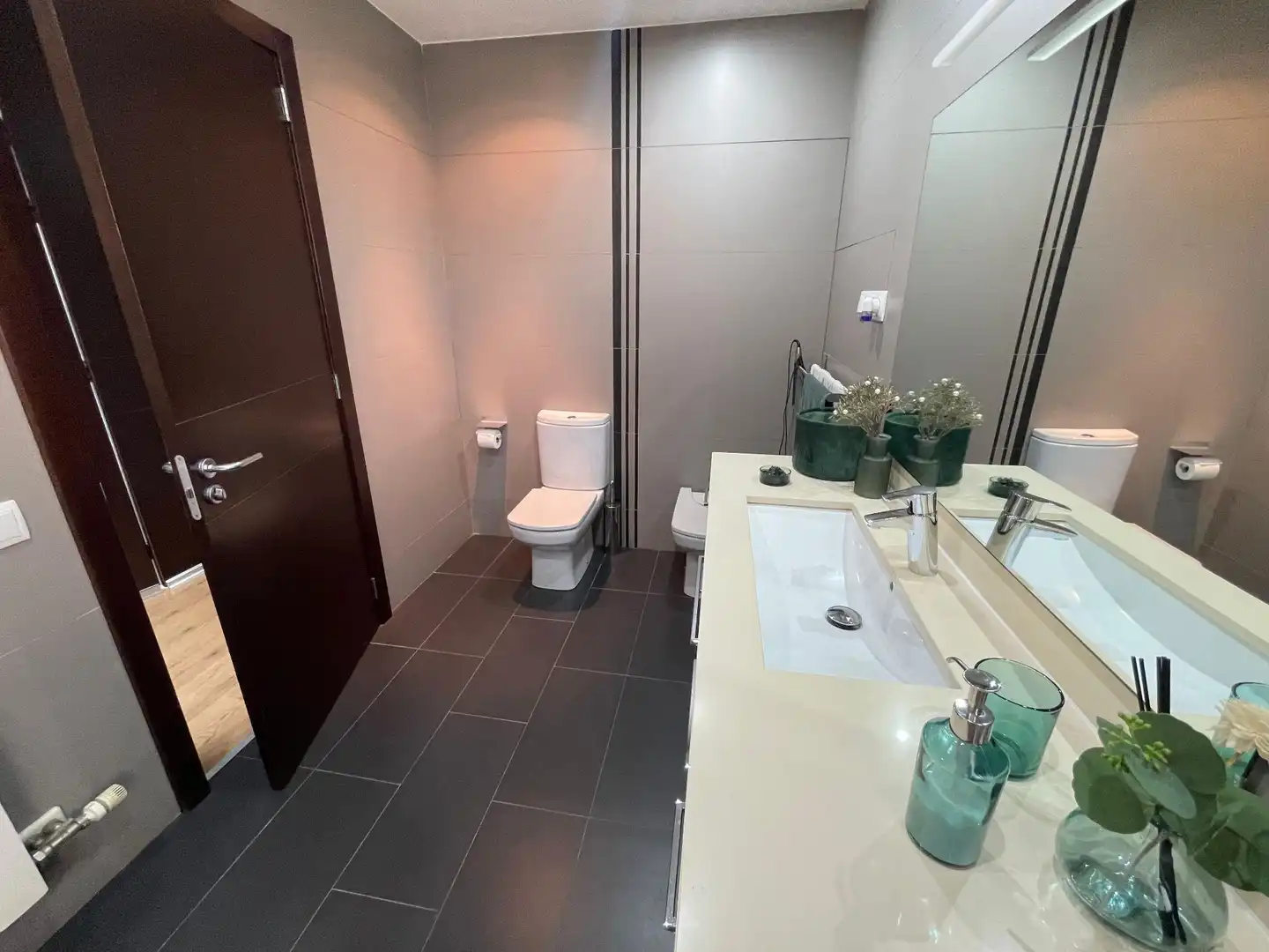Baño de Casa o chalet en venta en Fogars de la Selva con Aire acondicionado, Calefacción y Jardín privado