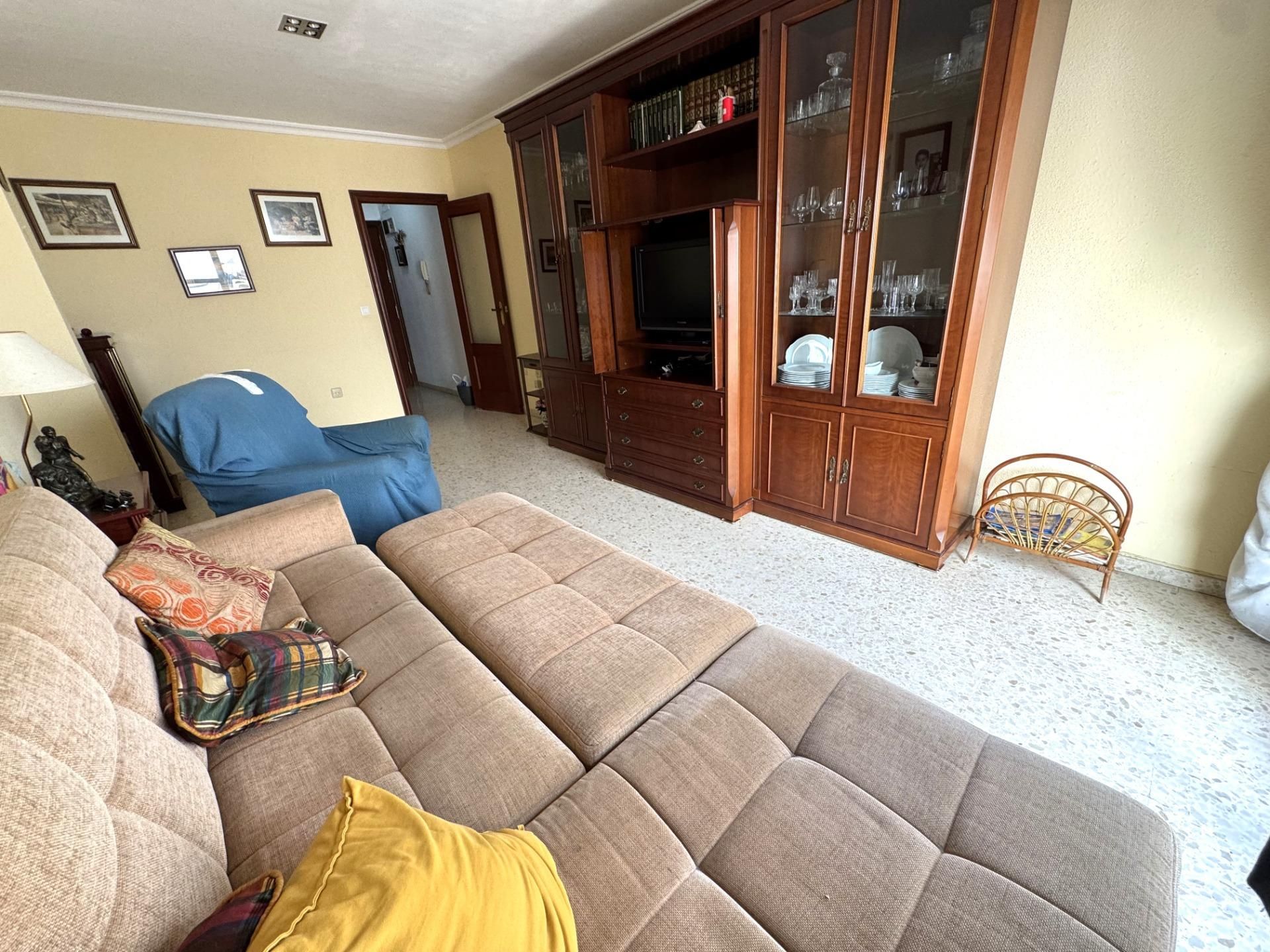 Living room of Flat for sale in  Huelva Capital  with Air Conditioner